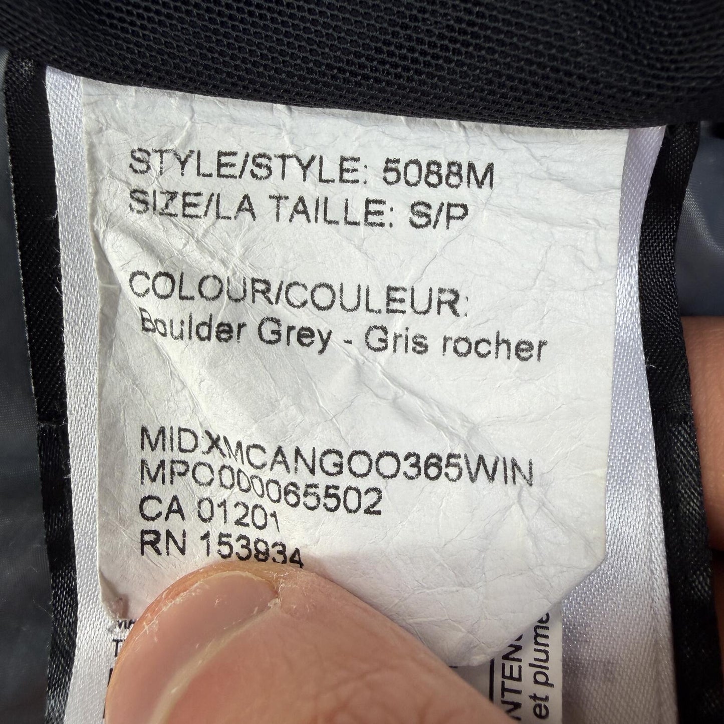 Canada Goose Armstrong Parka Size S