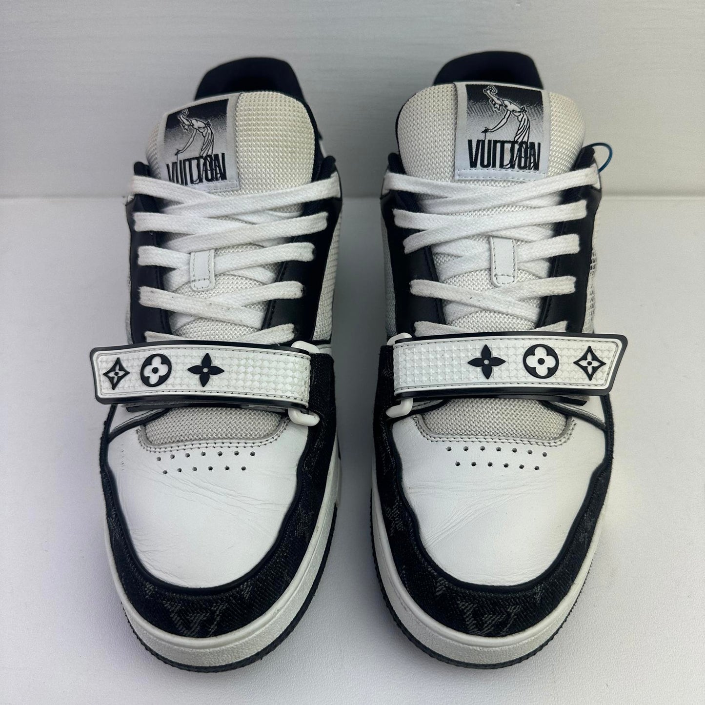 Louis Vuitton Denim Trainers LV 7 Fit UK 8