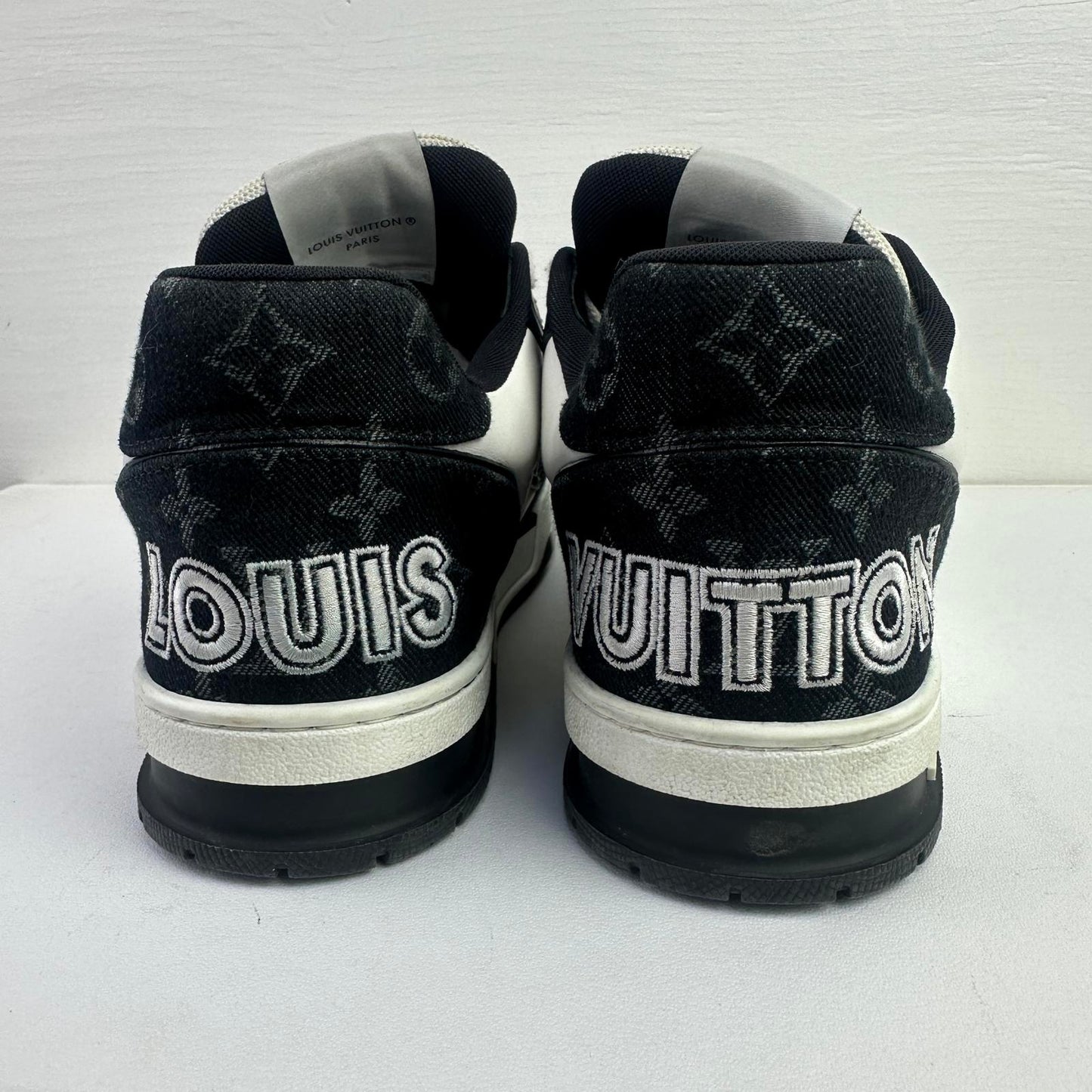Louis Vuitton Denim Trainers LV 7 Fit UK 8