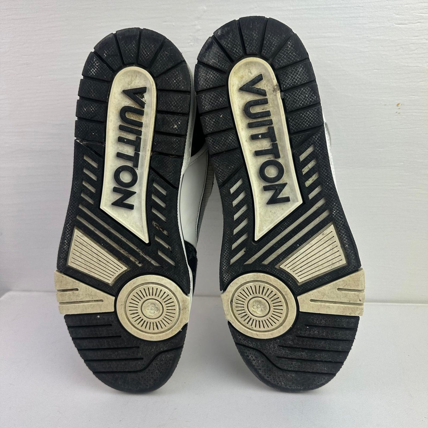 Louis Vuitton Denim Trainers LV 7 Fit UK 8