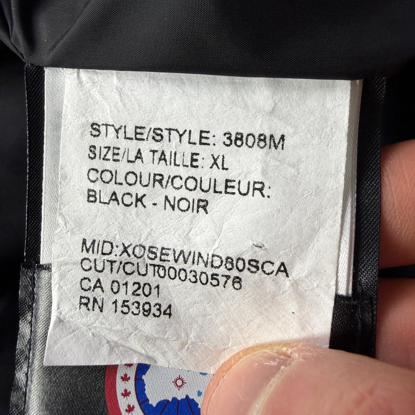 Canada Goose Wyndham Parka Size XL