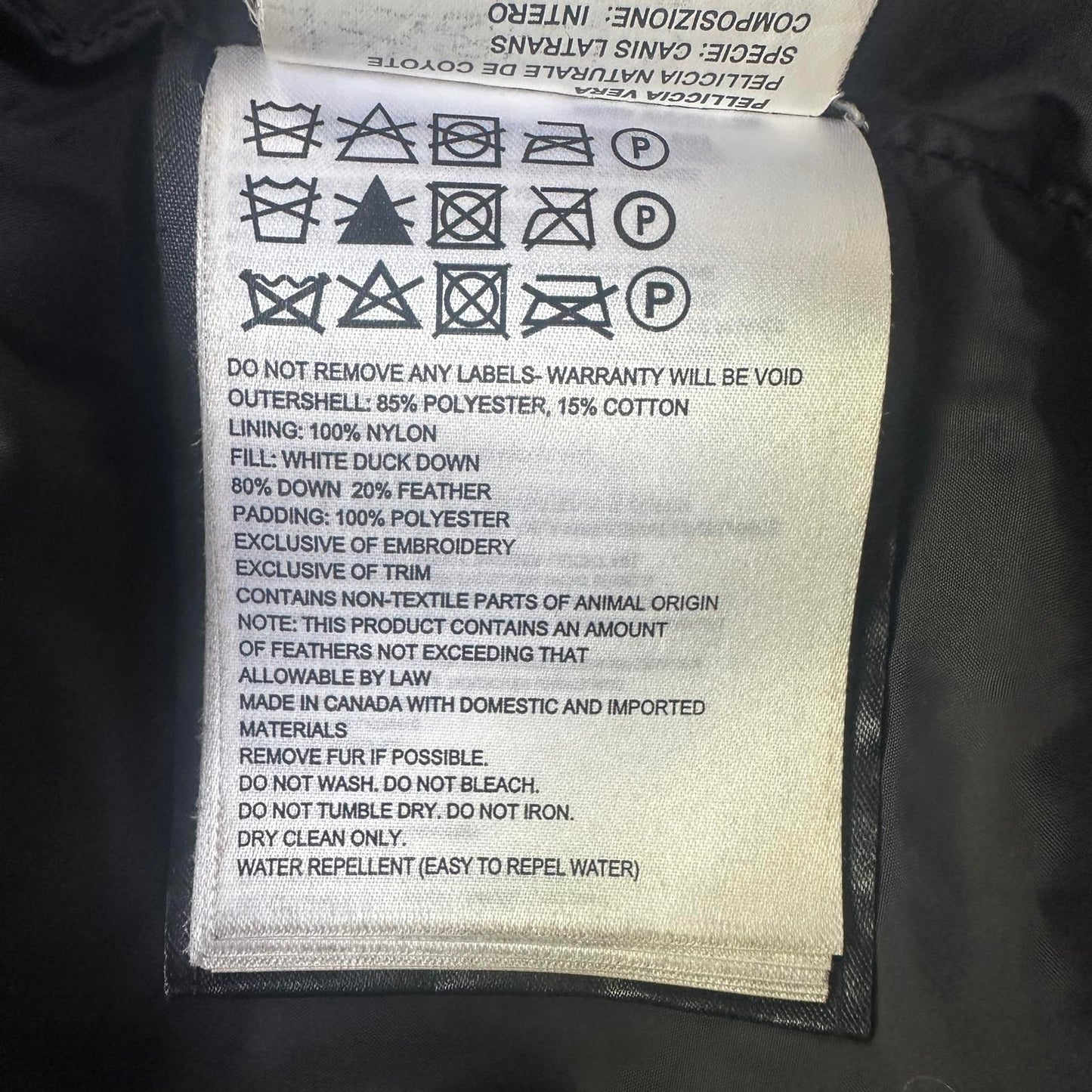 Canada Goose Carson Parka Size S