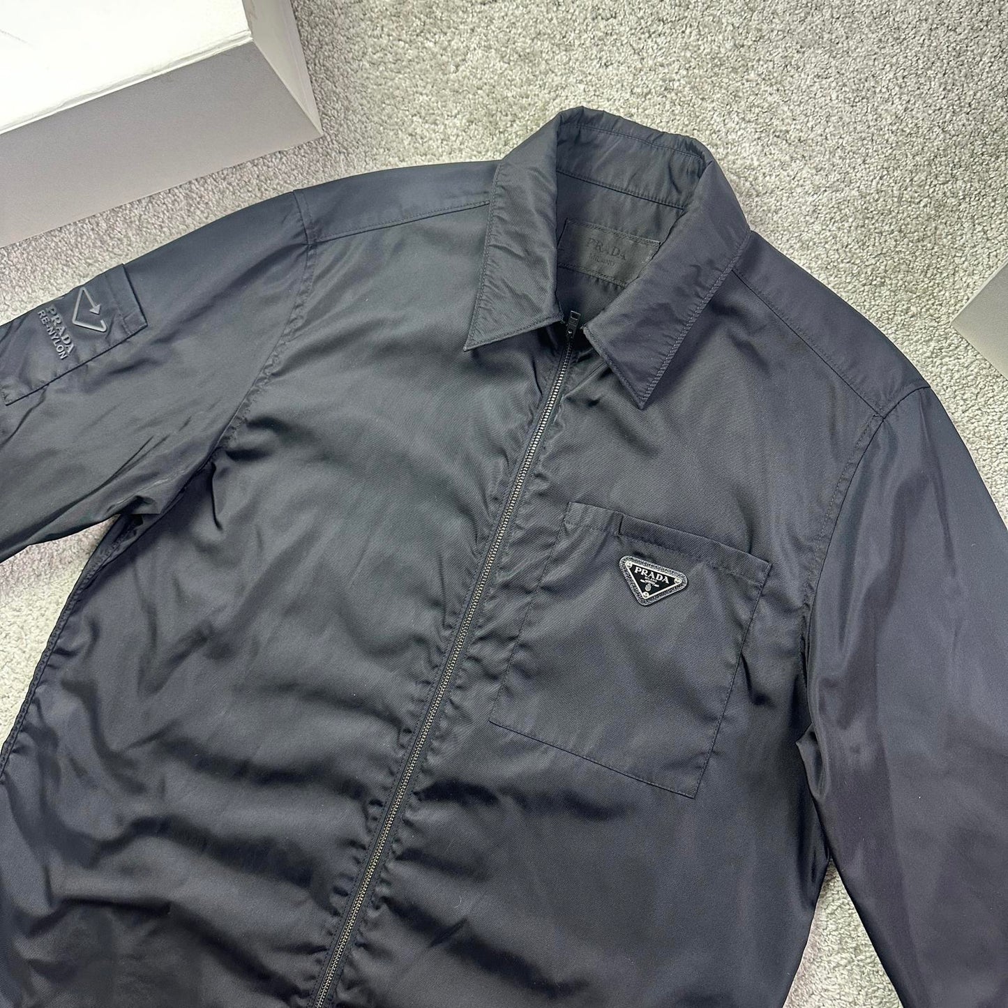 Prada Overshirt Nylon Jacket - Size S (Fits M)