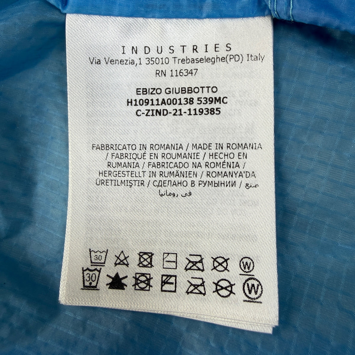 Moncler Ebizo Windbreaker Jacket Size 3 Medium