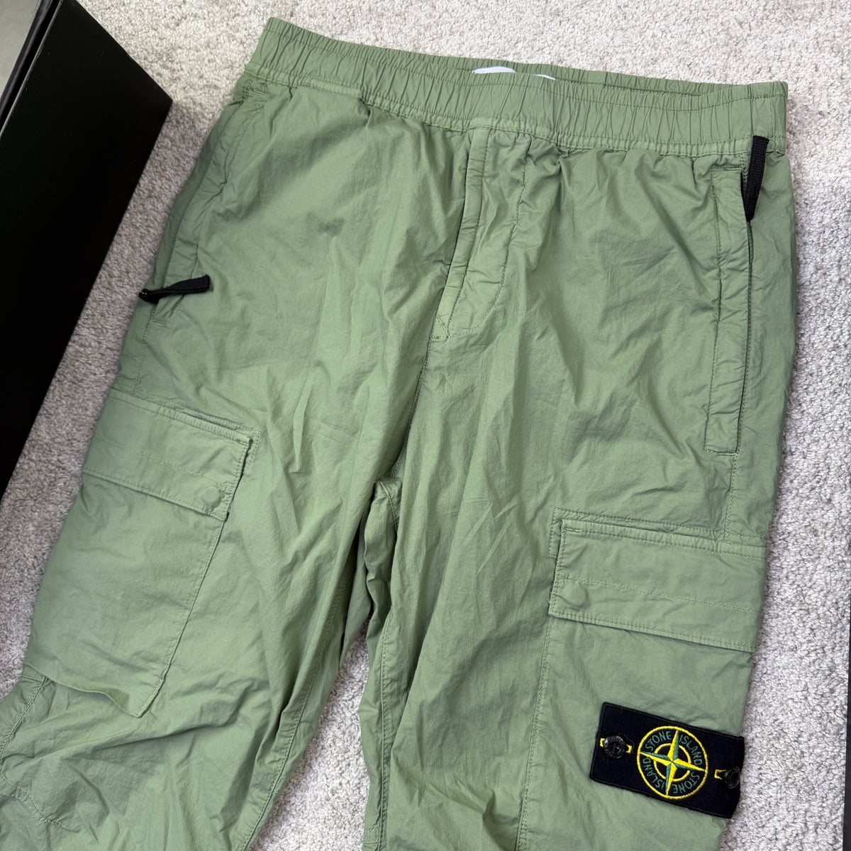 Stone Island Men’s Cargo Trousers Green Size W30 RRP £350