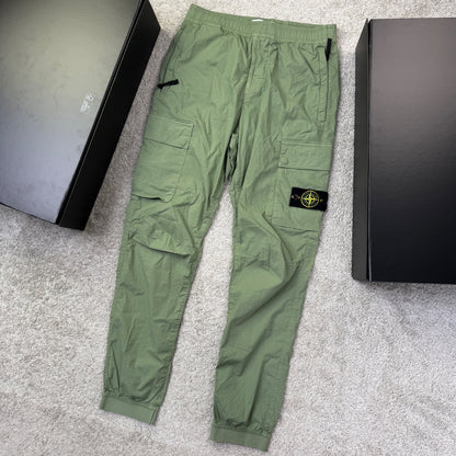 Stone Island Men’s Cargo Trousers Green Size W30 RRP £350