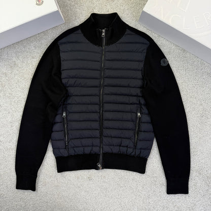 Moncler Men’s Padded Cardigan Navy Size L Fits M