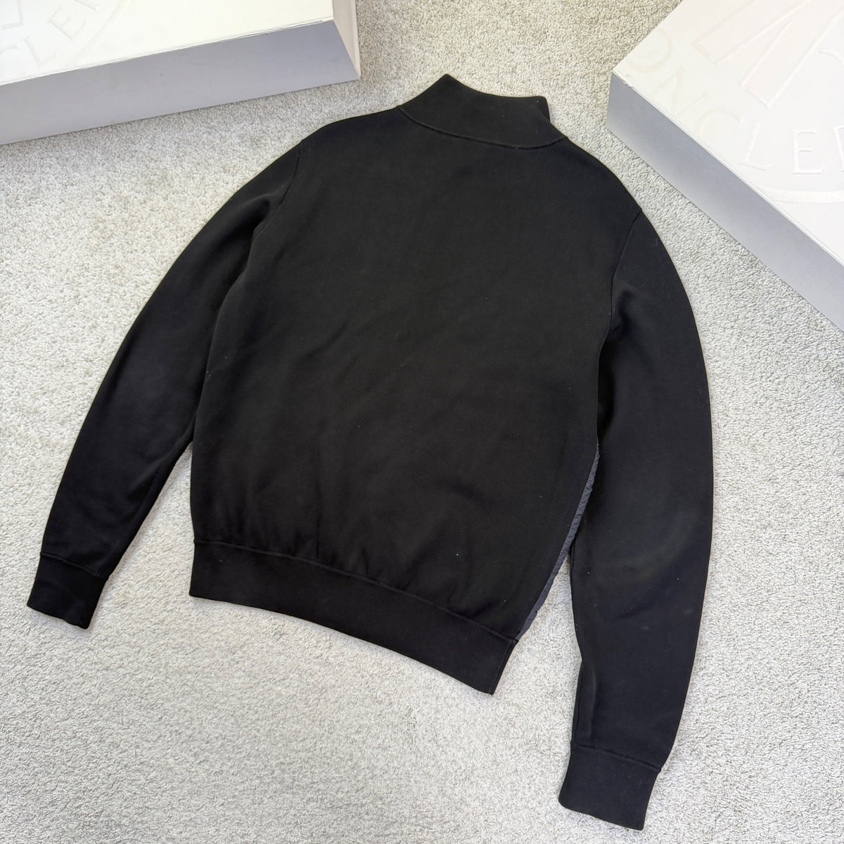 Moncler Men’s Padded Cardigan Navy Size L Fits M
