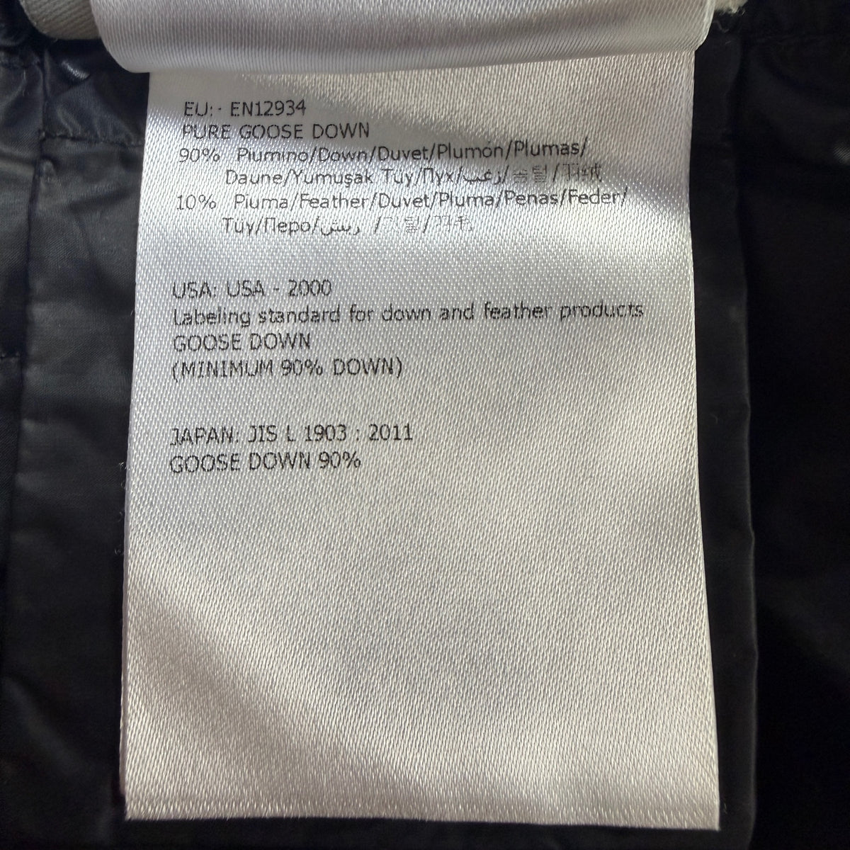 Moncler Men’s Padded Hybrid Cardigan Black Size M Fits S