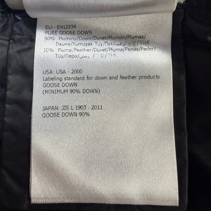 Moncler Men’s Padded Hybrid Cardigan Black Size M Fits S