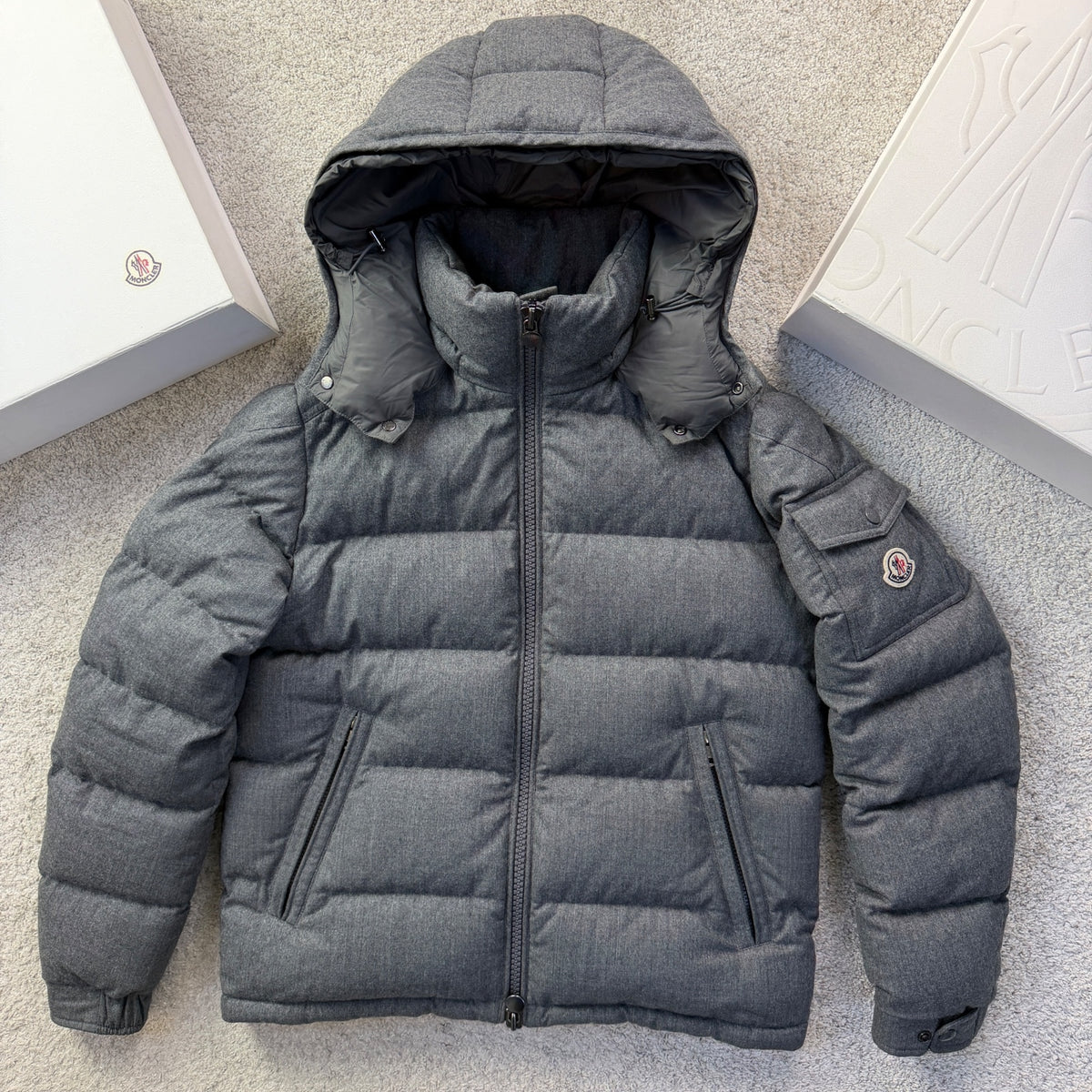 Moncler Montgenevre Puffer Coat Size 2 Fits S/M