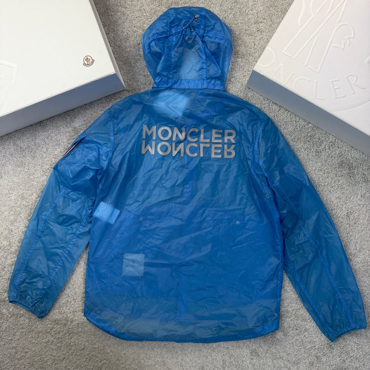 Moncler Ebizo Windbreaker Jacket Size 3 Medium