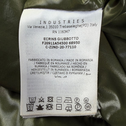 Moncler Men’s Ecrins Puffer Coat Khaki Size 4 L