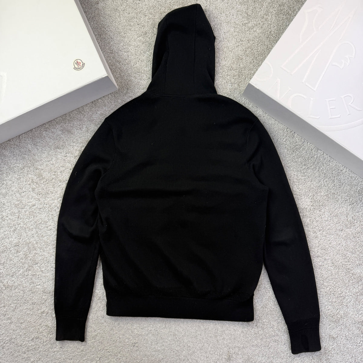 Moncler Men’s Padded Hybrid Cardigan Black Size M Fits S