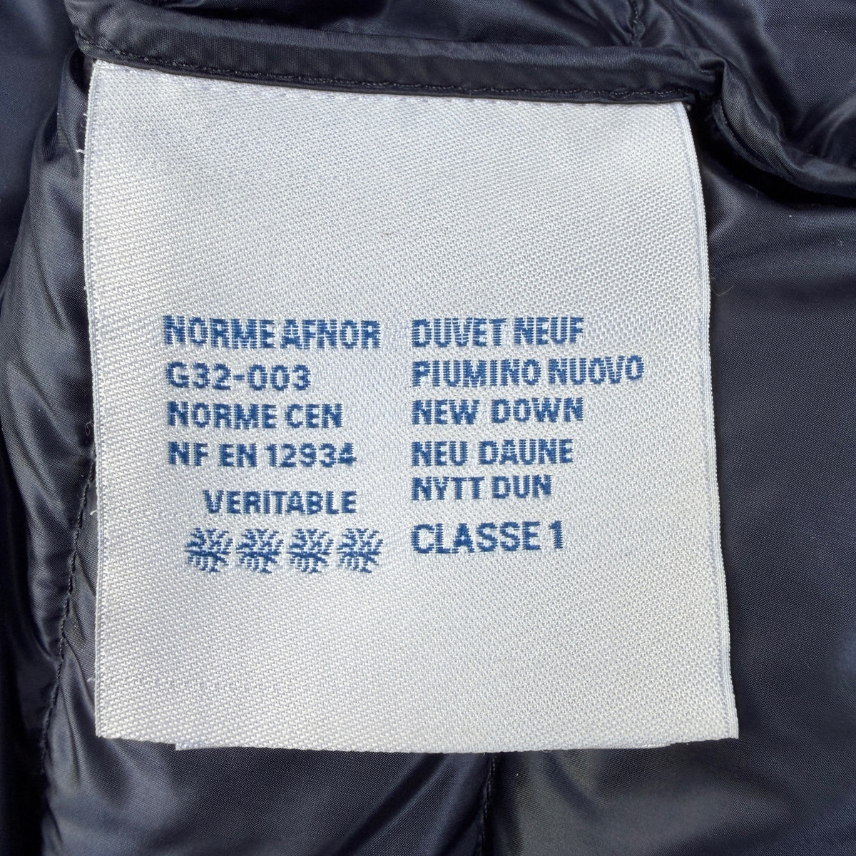 Moncler Men’s Douret Puffer Jacket Navy Size 4 L