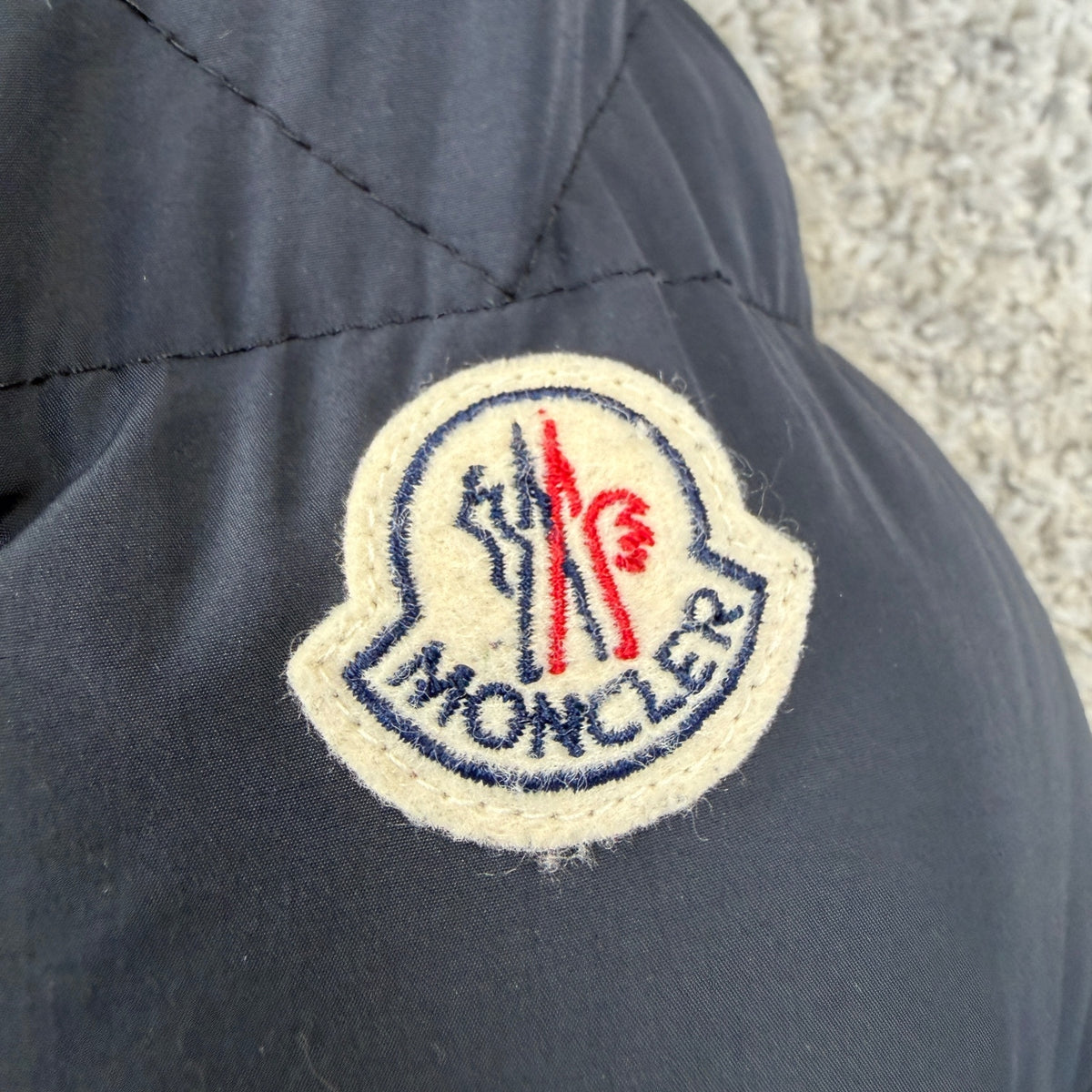 Moncler Brique Puffer Coat Size 2 Small