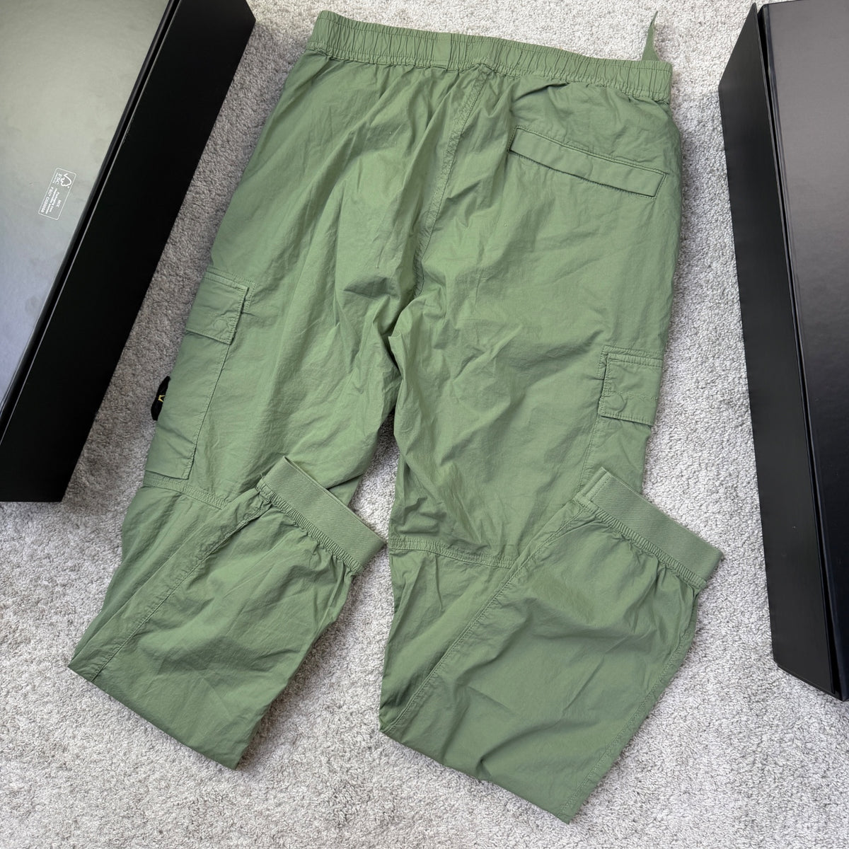 Stone Island Men’s Cargo Trousers Green Size W30 RRP £350