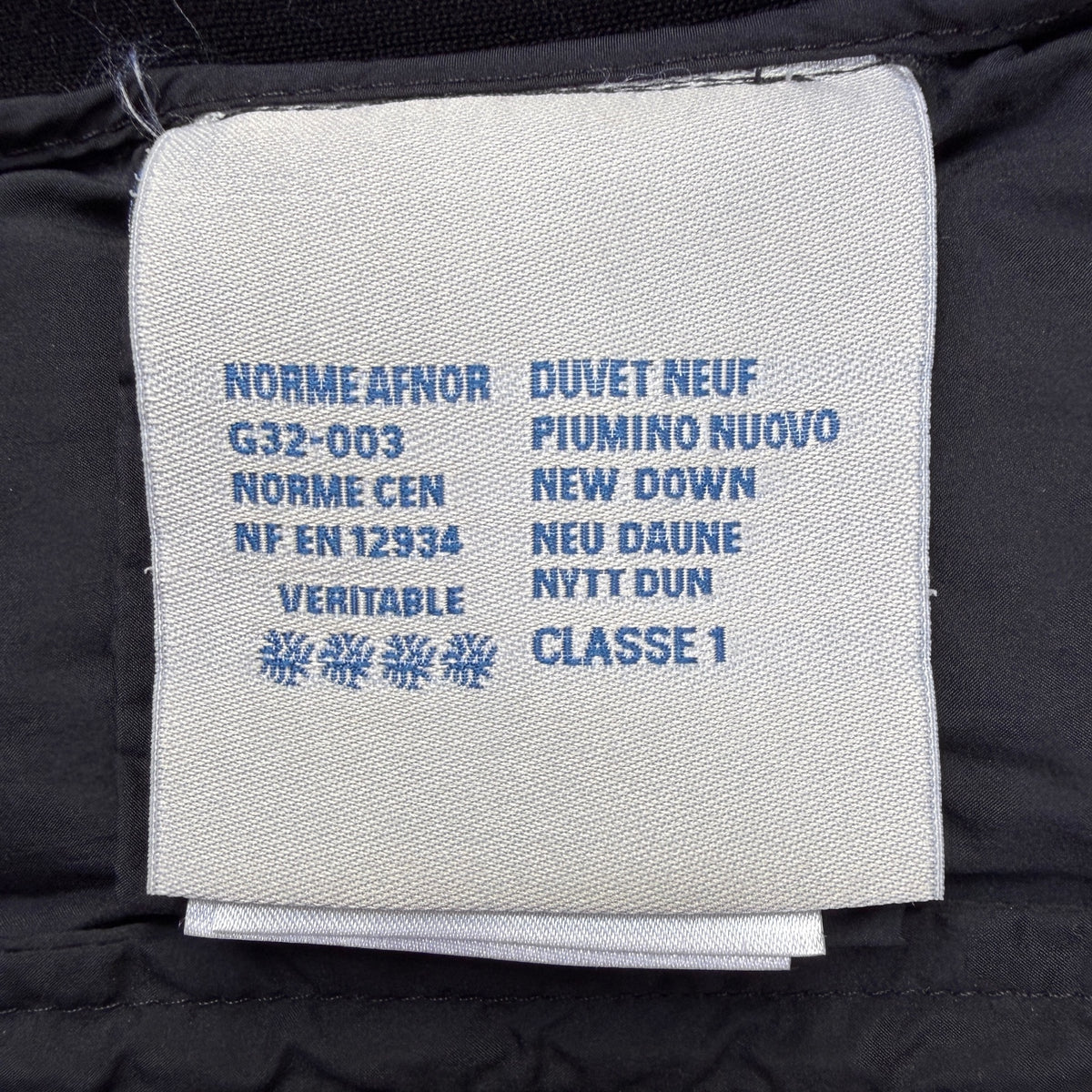 Moncler Men’s Padded Cardigan Navy Size L Fits M