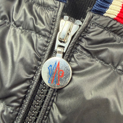 Moncler Men’s Padded Hybrid Cardigan Black Size M Fits S