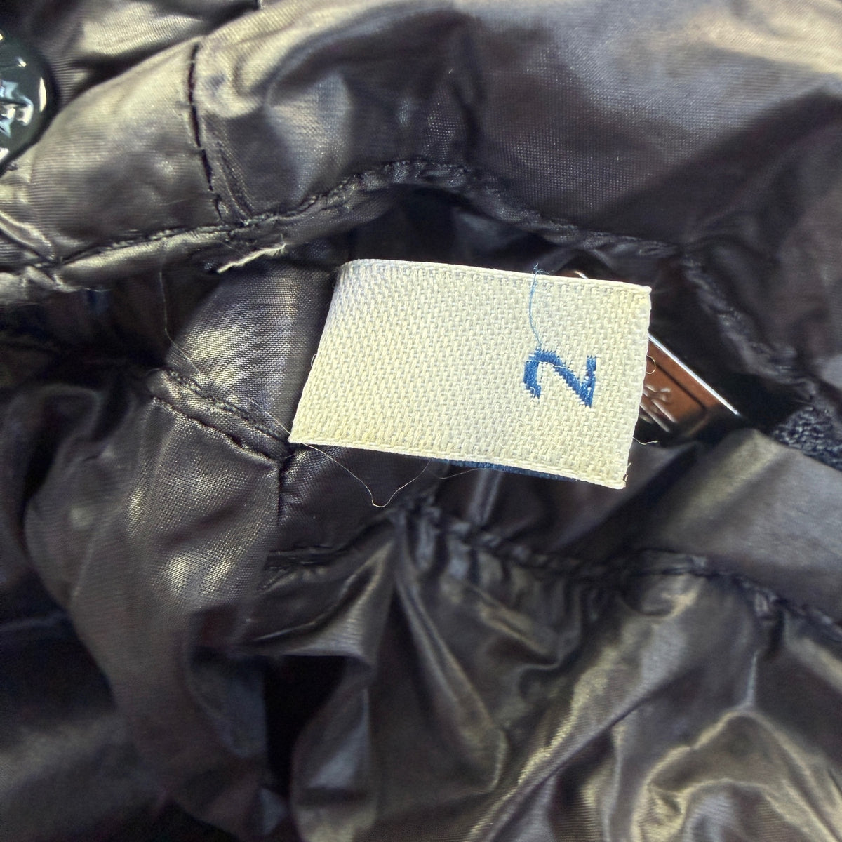 Moncler Brique Puffer Coat Size 2 Small