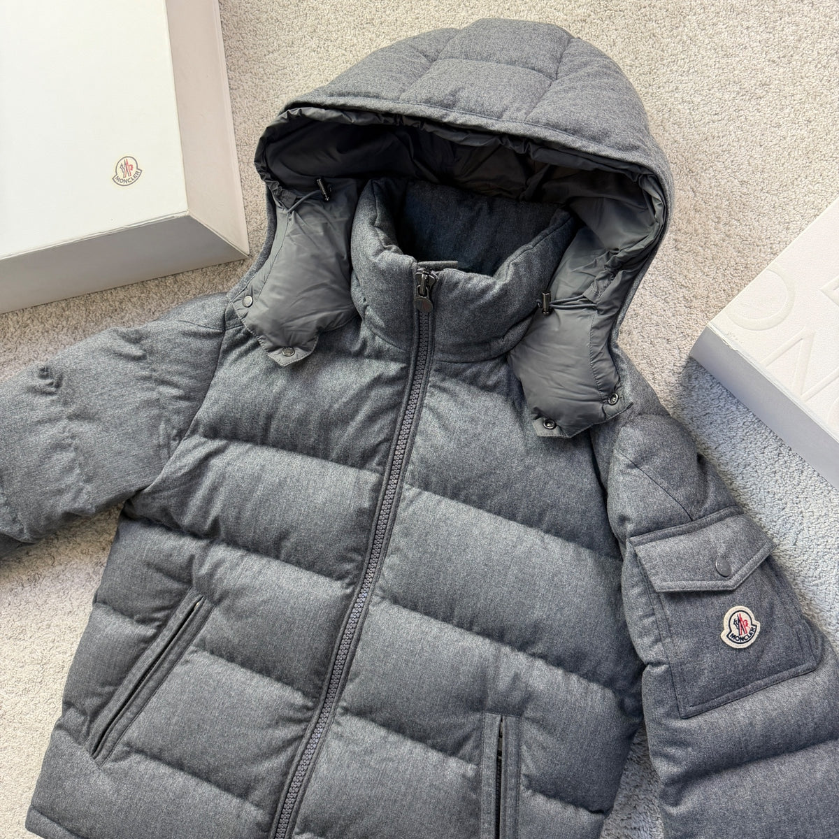 Moncler Montgenevre Puffer Coat Size 2 Fits S/M