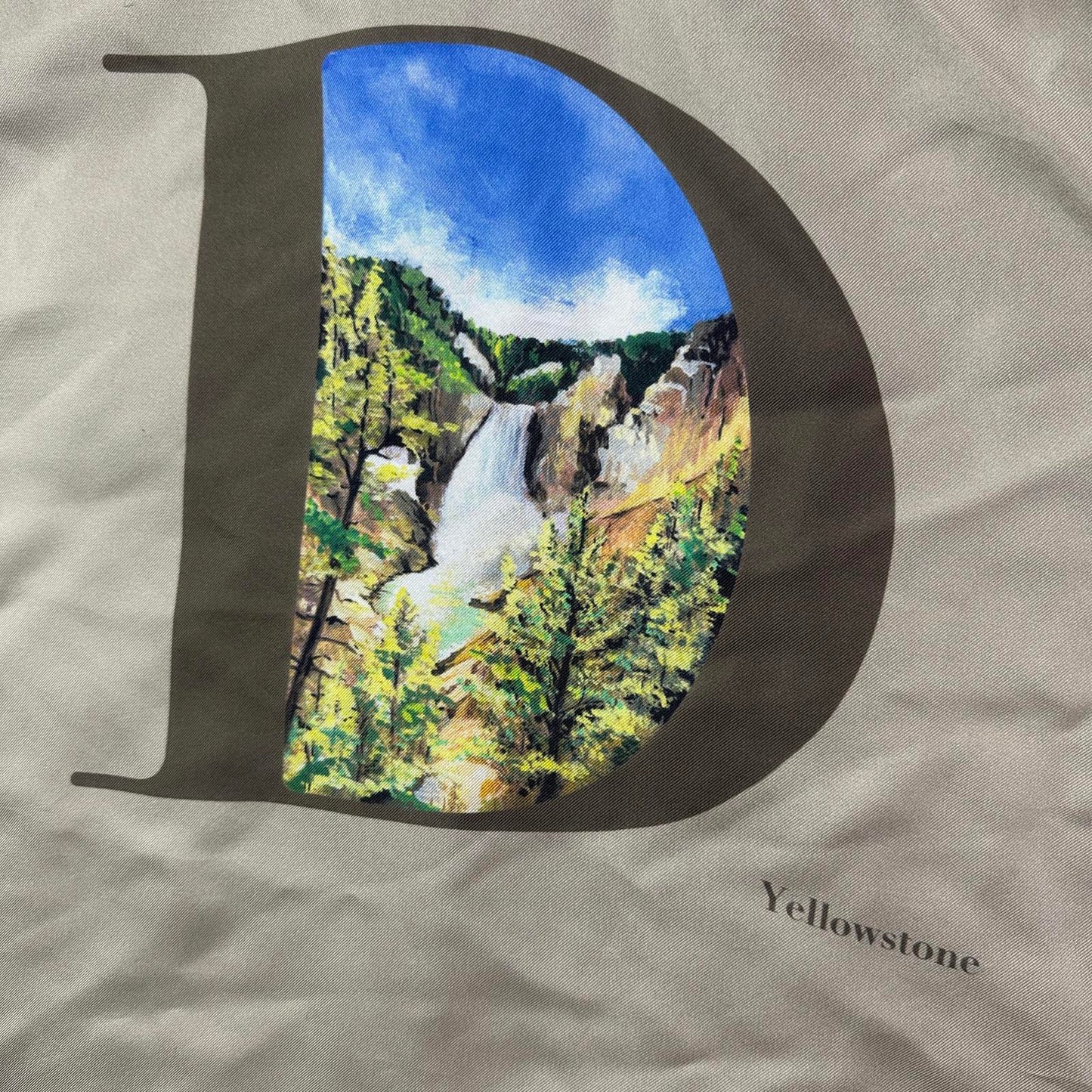 Dior Yellowstone Silk Shirt - Size 39 (Fits S/M)